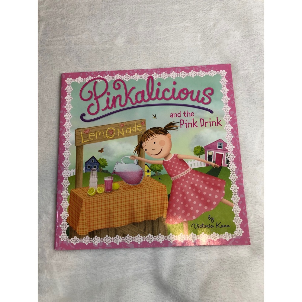 Pinkalicious and the Pink Drink Book Kids Pink Victoria Kann Harper Festival